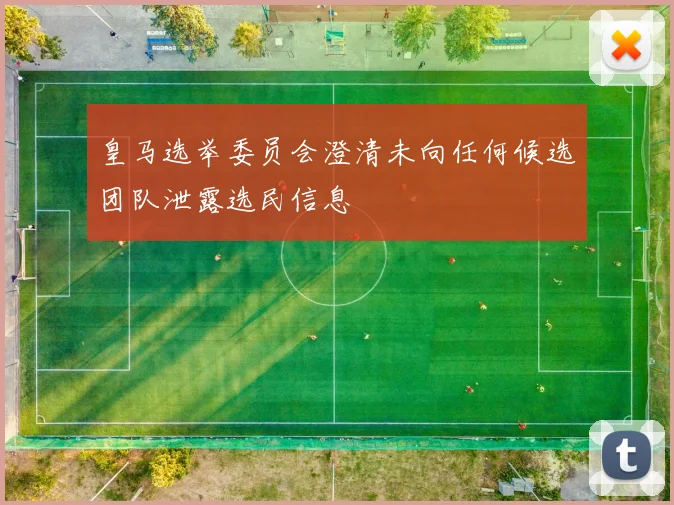 皇马选举委员会澄清未向任何候选团队泄露选民信息